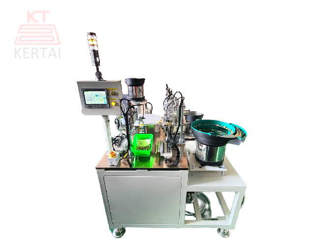 端蓋、迴流孔自動組裝機